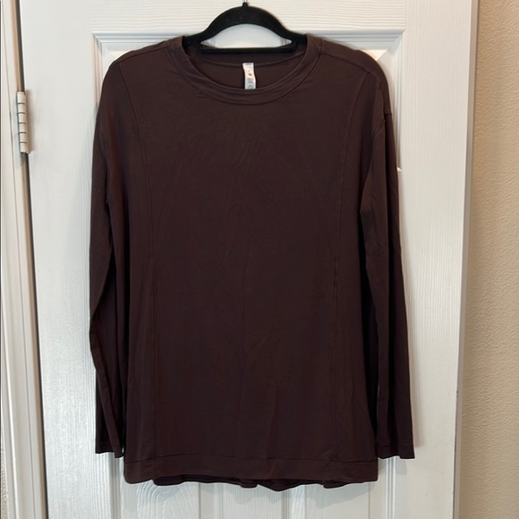 lululemon athletica Tops - Lululemon Women's Brown Long Sleeve Top